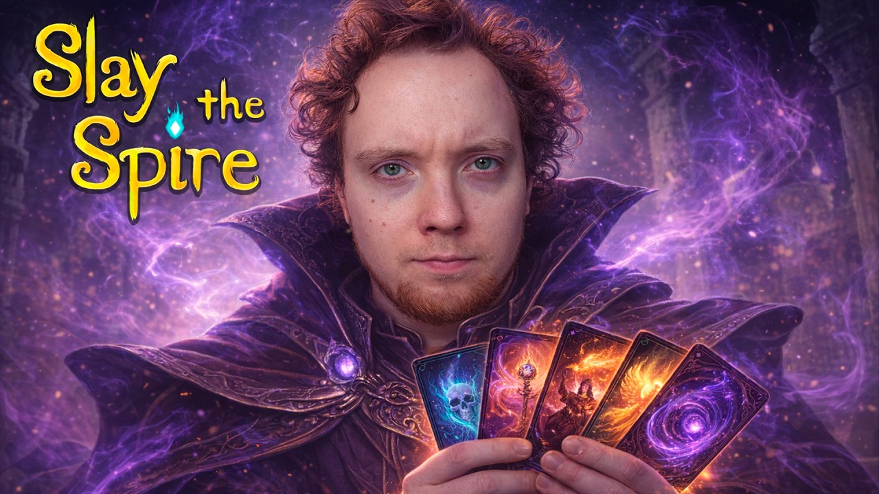 Мощно раскидываю картишки в Slay the Spire! (на самом деле я новичок)