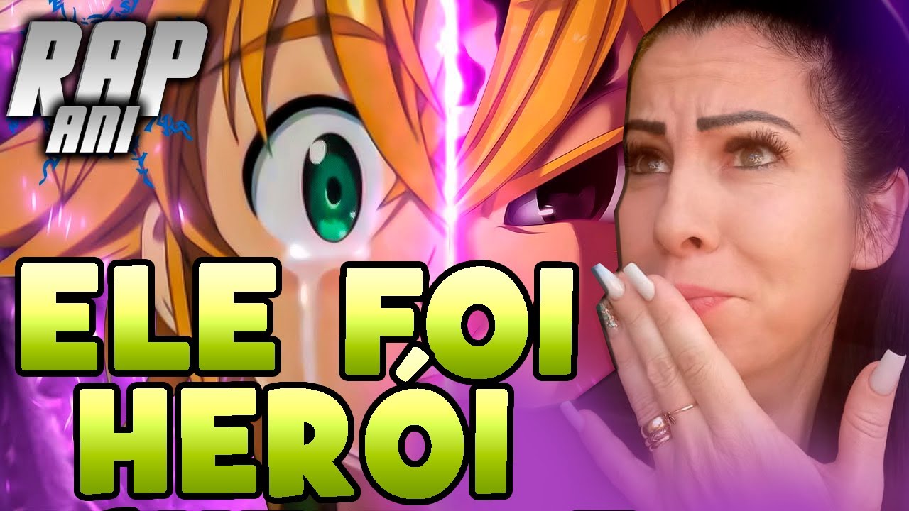 MÃE EVANGÉLICA REACT Rap do Meliodas 『 Nanatsu no Taizai 』 | Entre Dois Lados | Feat: Flash Beats