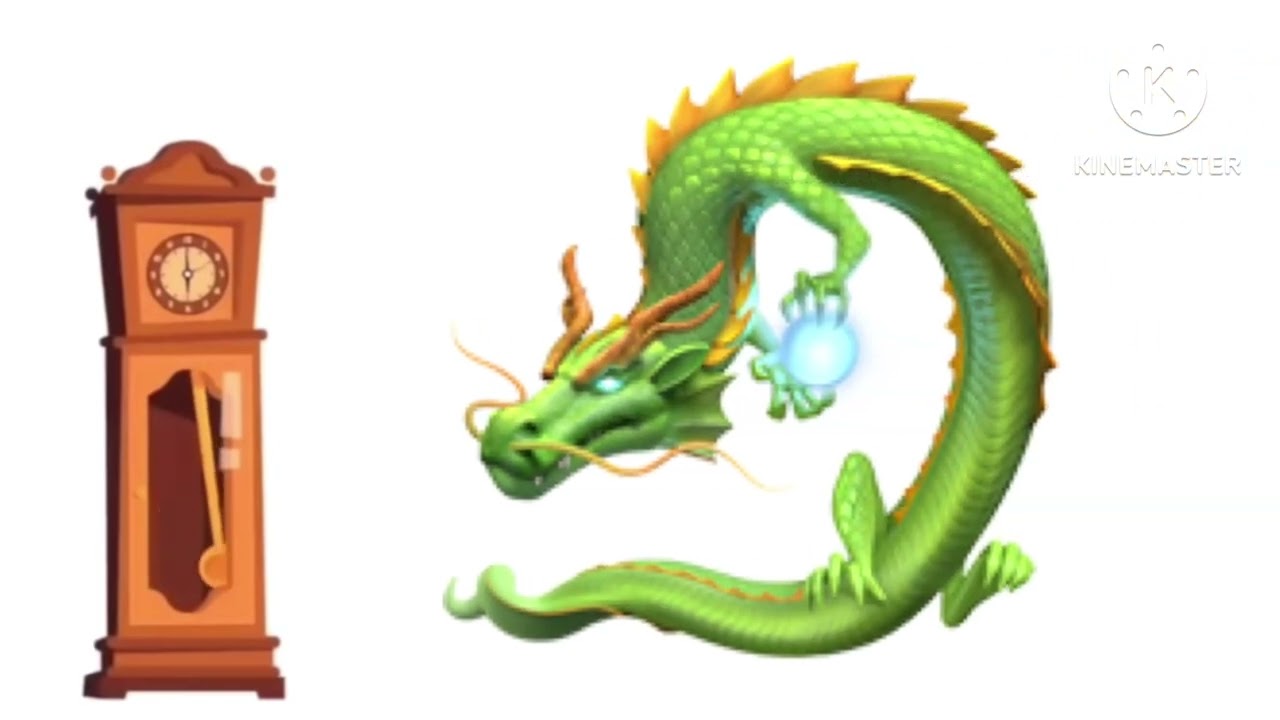 Hickory dickory dock birds kiwi and dragon