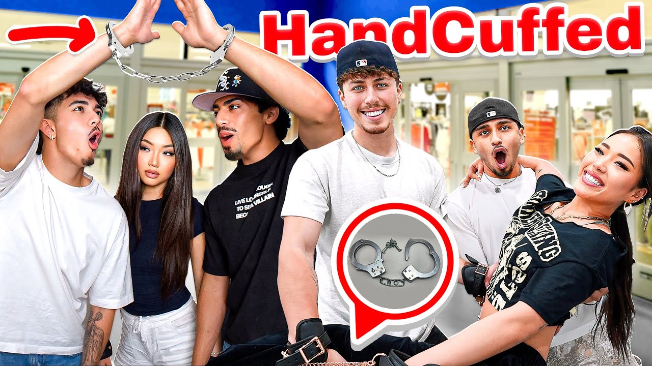 WE GOT HANDCUFFED TO EACH OTHER FOR 24 HOURS!!