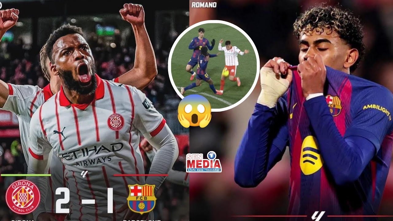 Battu par Girona, Barcelone perd la 1e place au profit du Real Madrid 