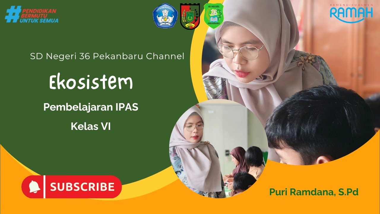 Yuk Budi - Ekosistem, Pembelajaran IPAS Kelas VI