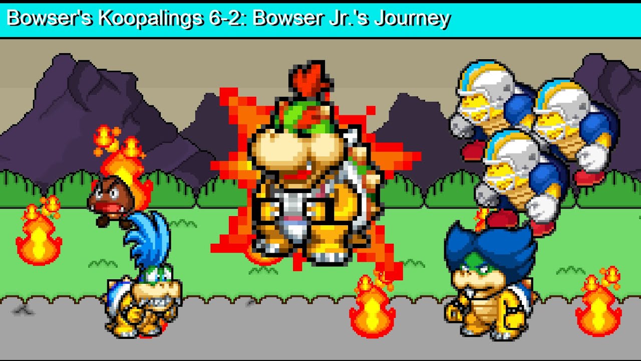 Bowser's Koopalings 6-2: Bowser Jr's Journey