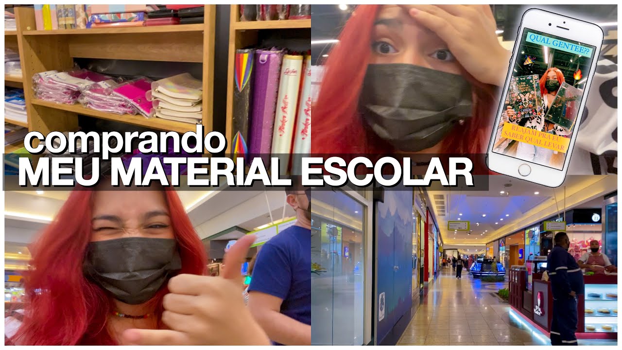 COMPRANDO MEU MATERIAL ESCOLAR 2022 - ENTÃO ROBERTA FAMILY siga @dailyfamiliaporcides