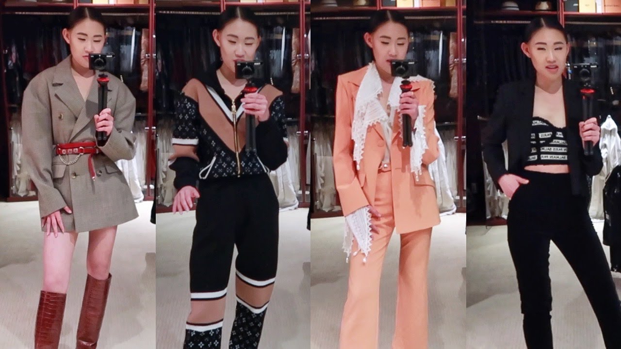 NEW PURCHASES & STYLING/TRY ON HAUL: BALMAIN, BURBERRY, LOUIS VUITTON, LOUBOUTIN | JAIME XIE
