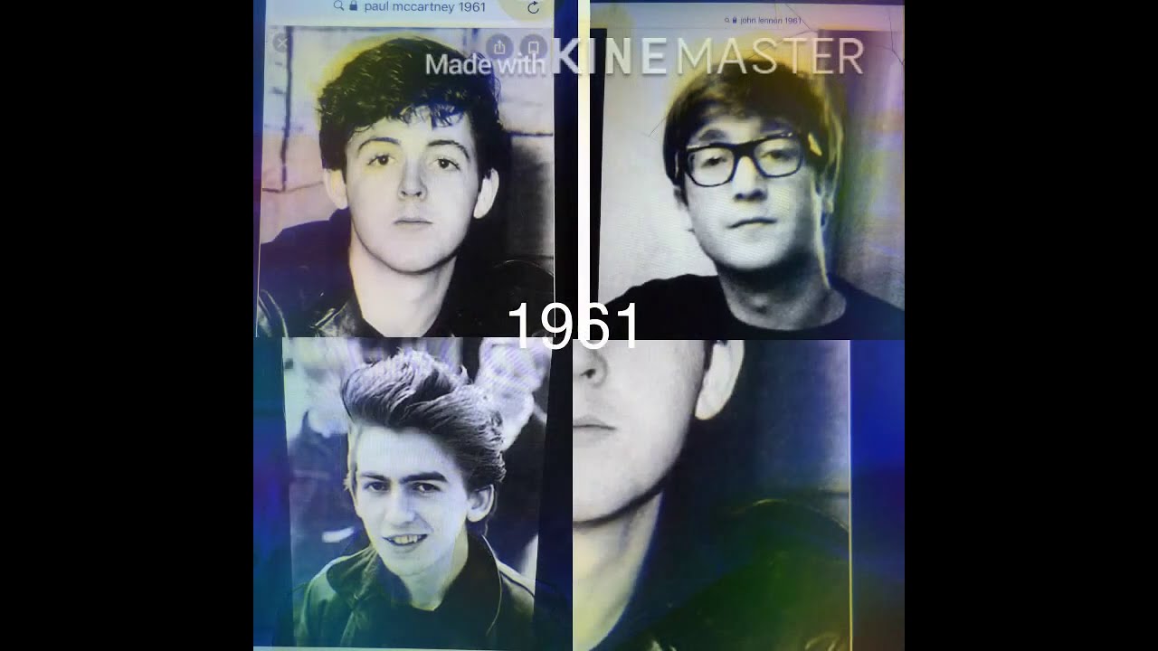 The Beatles evolution 1960-2020