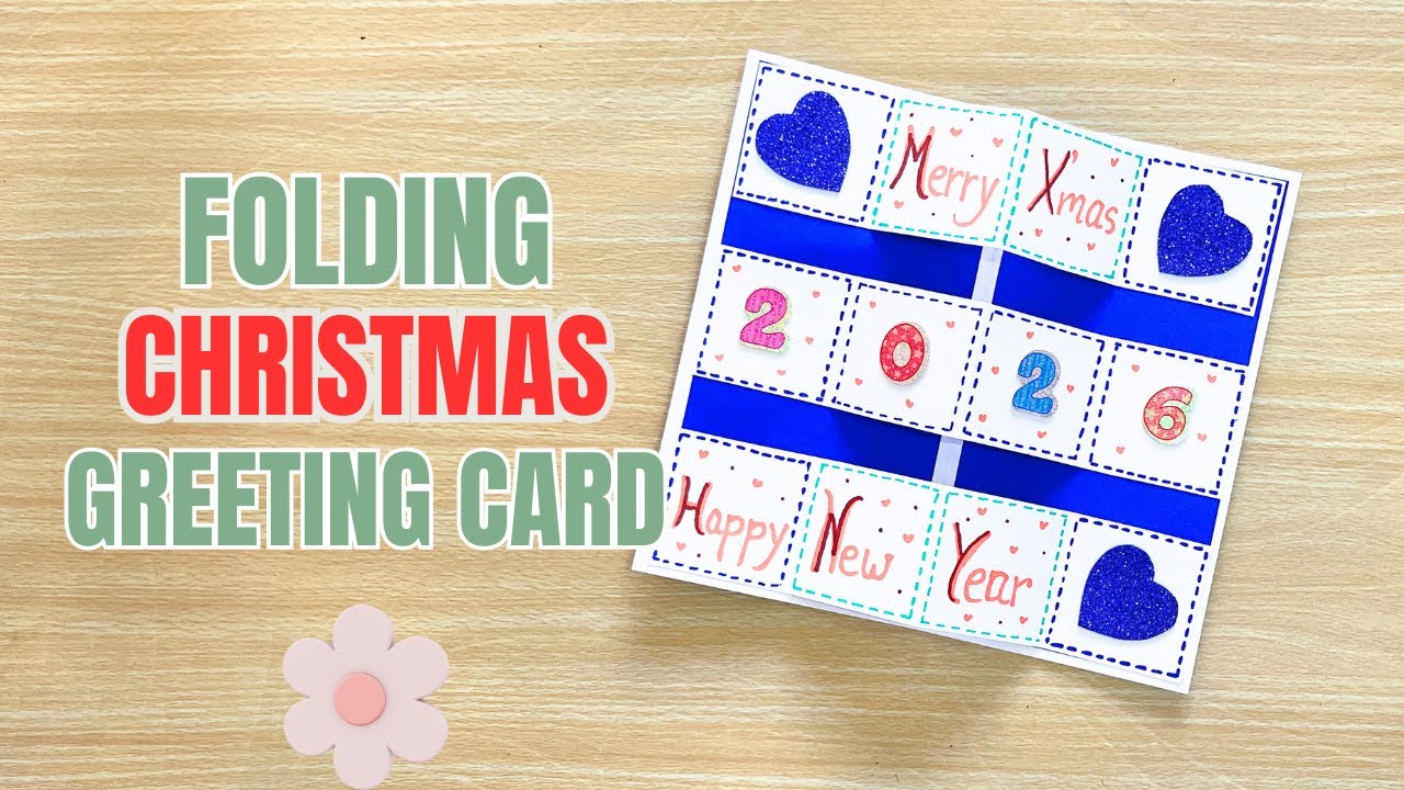 How to Make a Heartfelt Handmade Christmas Card - Step-by-Step for Perfect Holiday Greetings.