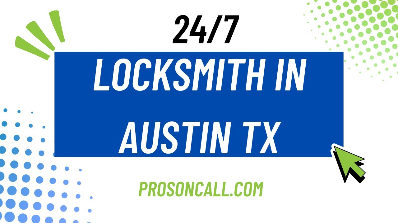 Need a Locksmith in Austin? Fast 24/7 Help from Pros On Call