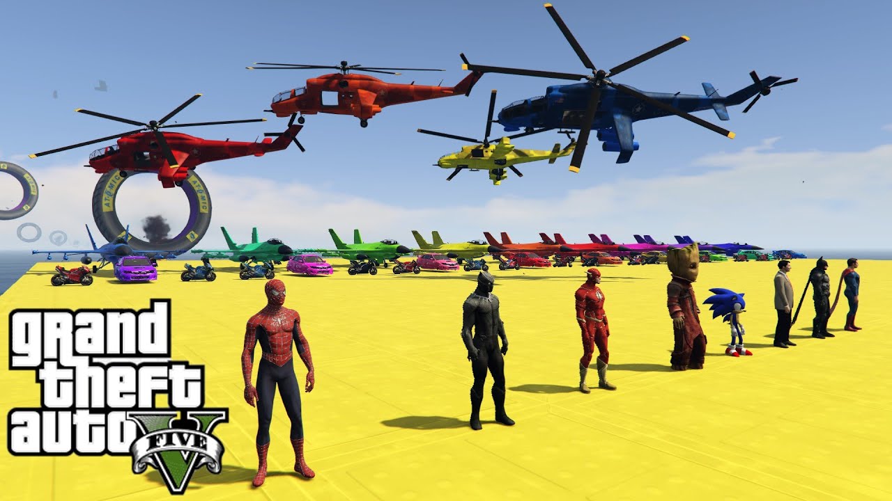 GTAV New Stunt Map Car and Vehicle Race Challenge. We will drive Subaru impreza sport cars and more!