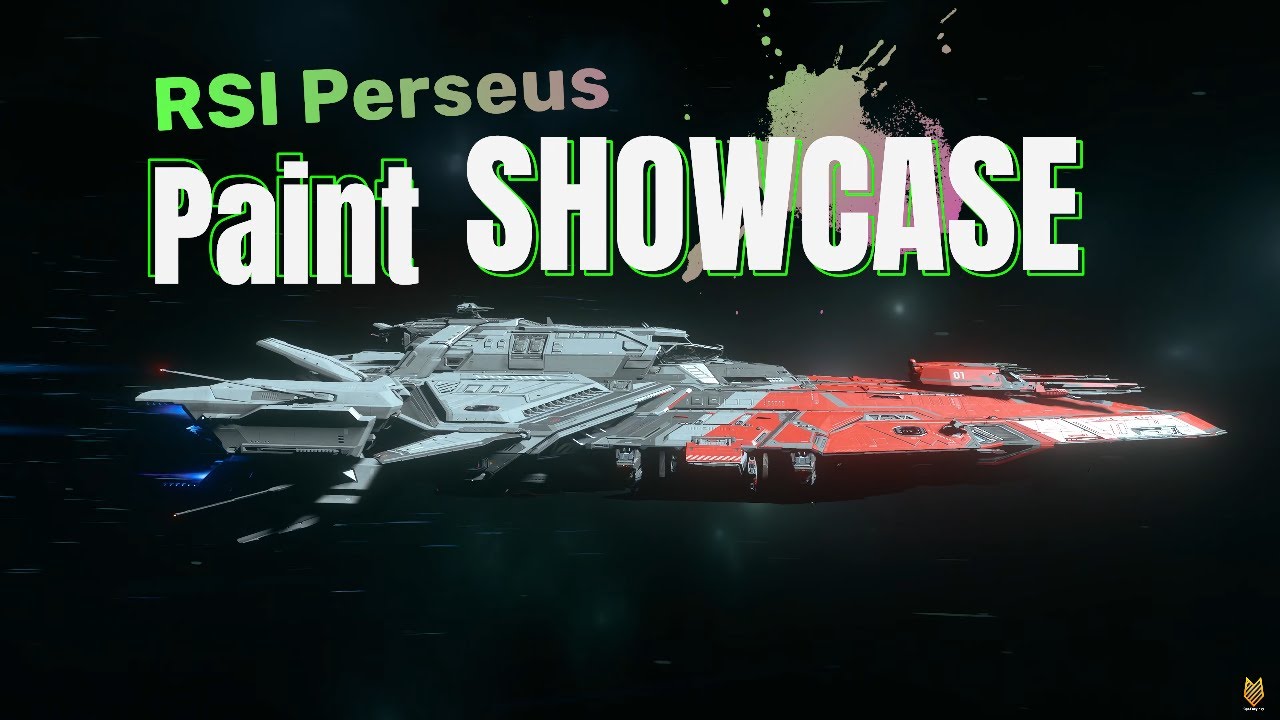 RSI Perseus Paints Showcase: Which Paint To Keep, Which To Let Go | Star Citizen 4k