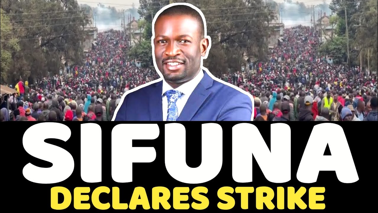 Total Shutdown In Nairobi as Sifuna and Linda Mwananchi Declares Mass Rally Tomorrow!