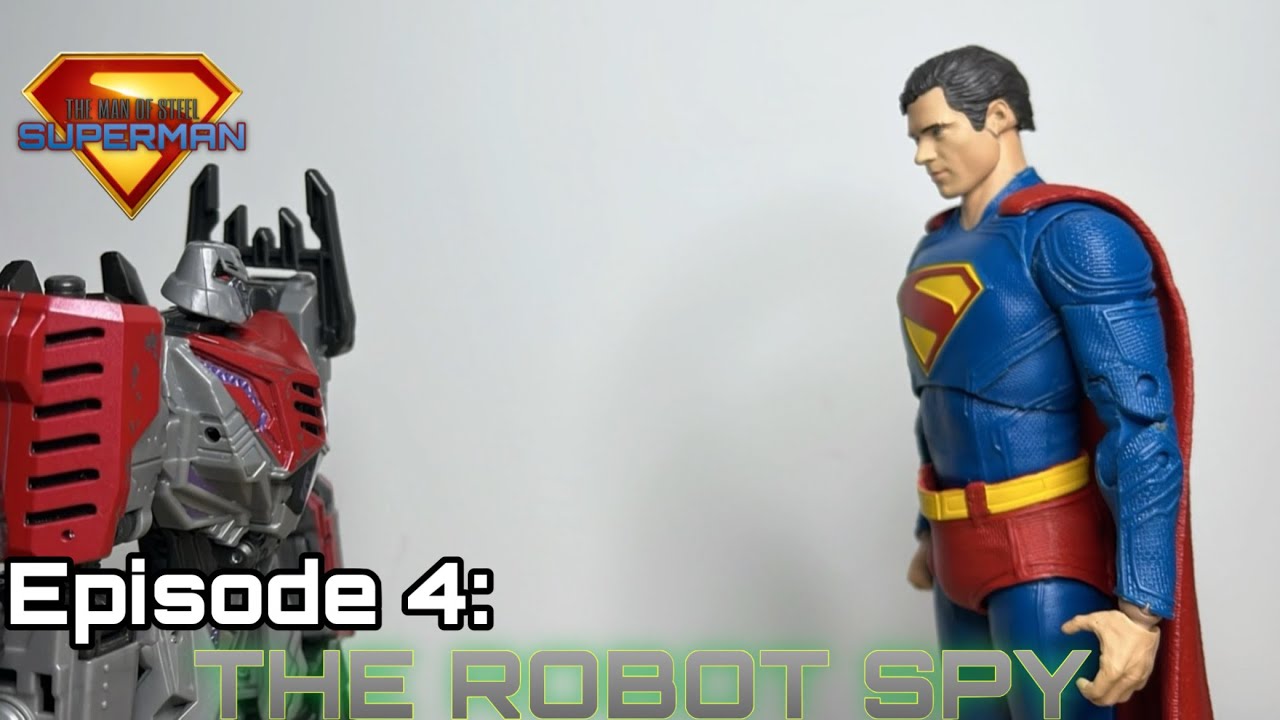 The Man of Steel Superman S1 E4: The robot spy (DC stop motion)