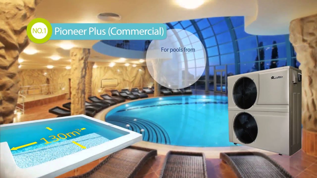 Тепловые насосы Fairland Pioneer для бассейнов