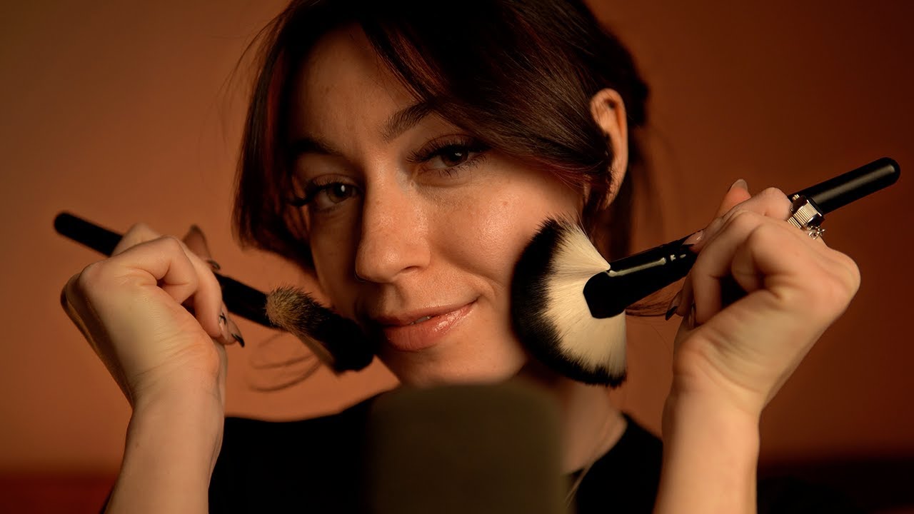 Minimal Talking ASMR for Sleep [light background rain]