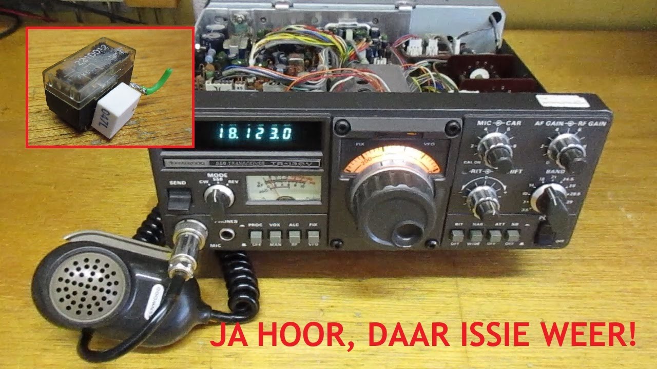 De Kenwood TS-130V is terug! deel 1