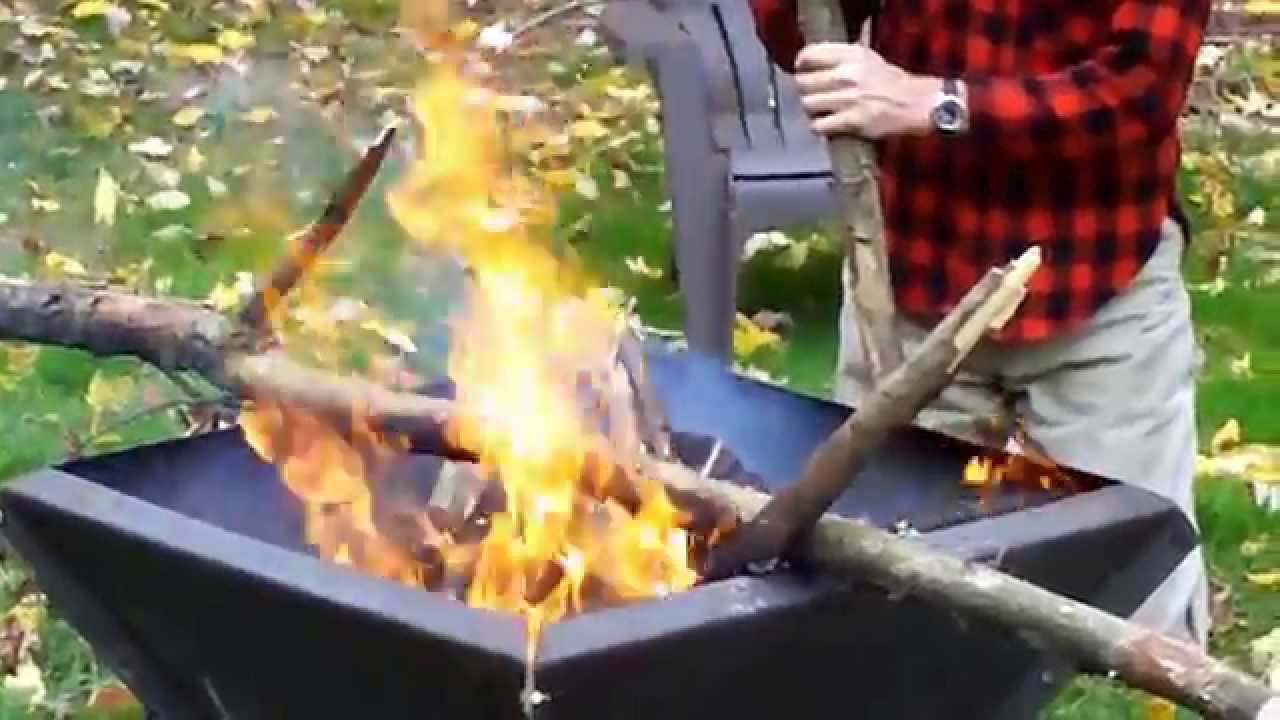 Making Your Own Wood Charcoal With The PA Pyramid Kiln