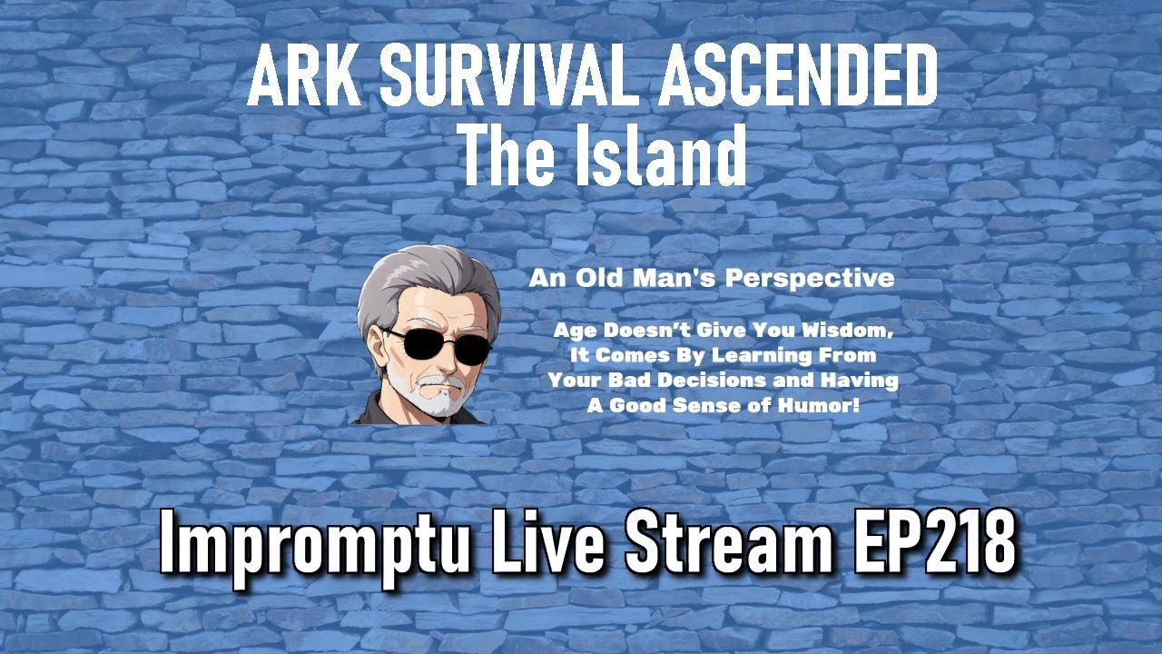 Loot Drop Live Stream - Ark Survival Ascended - The Island (EP218) Intro