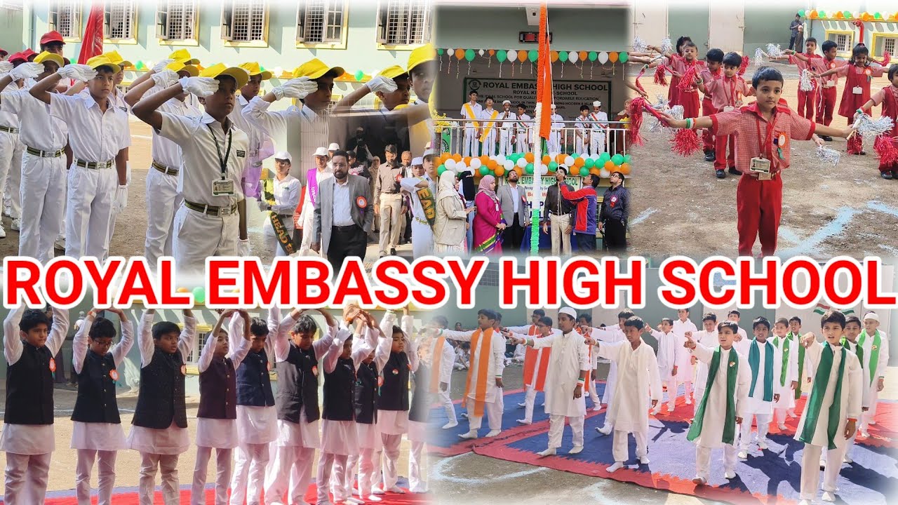 ROYAL EMBASSY HIGH SCHOOL ME REPUBLIC DAY MANAGAYA ...AT MADANAPET....