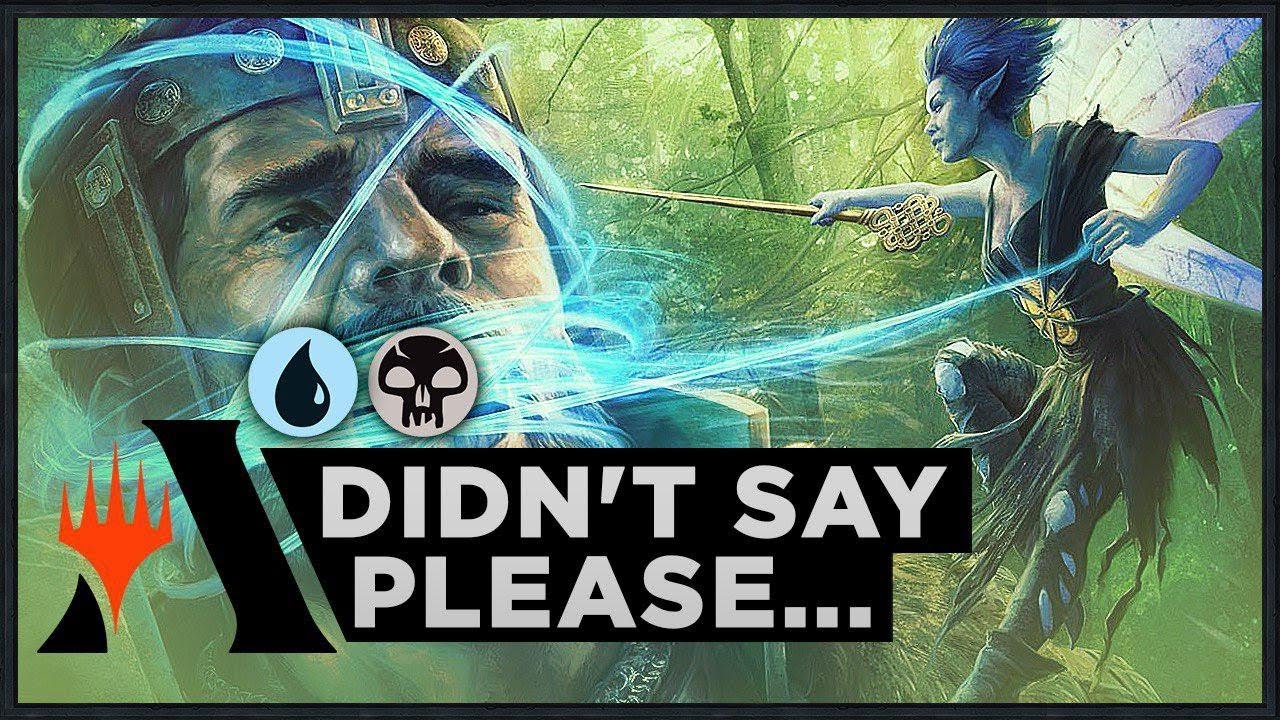 Didn't Say Please... | Throne of Eldraine Standard Deck (MTG Arena)