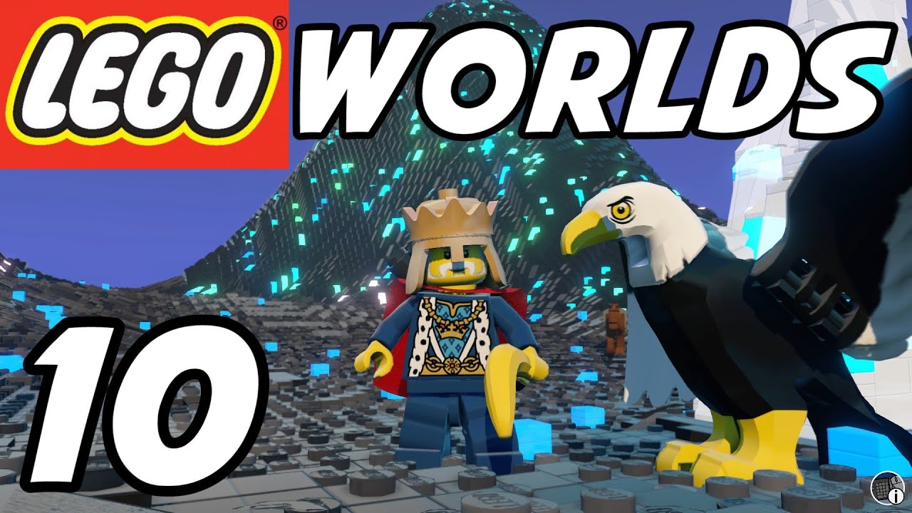 LEGO Worlds - E10 - Crystal Mountains! (Gameplay Playthrough 1080p60)