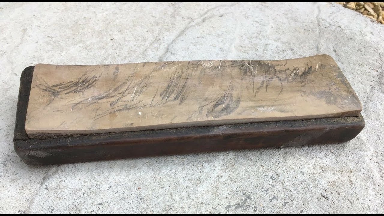 How I refurbish an old coticule stone - easy fix