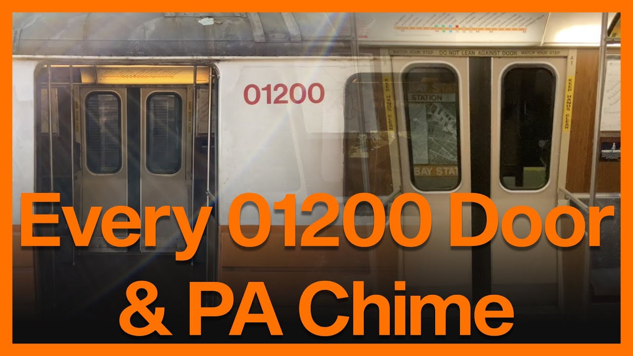 Every MBTA Orange Line Door Chime (FINAL)