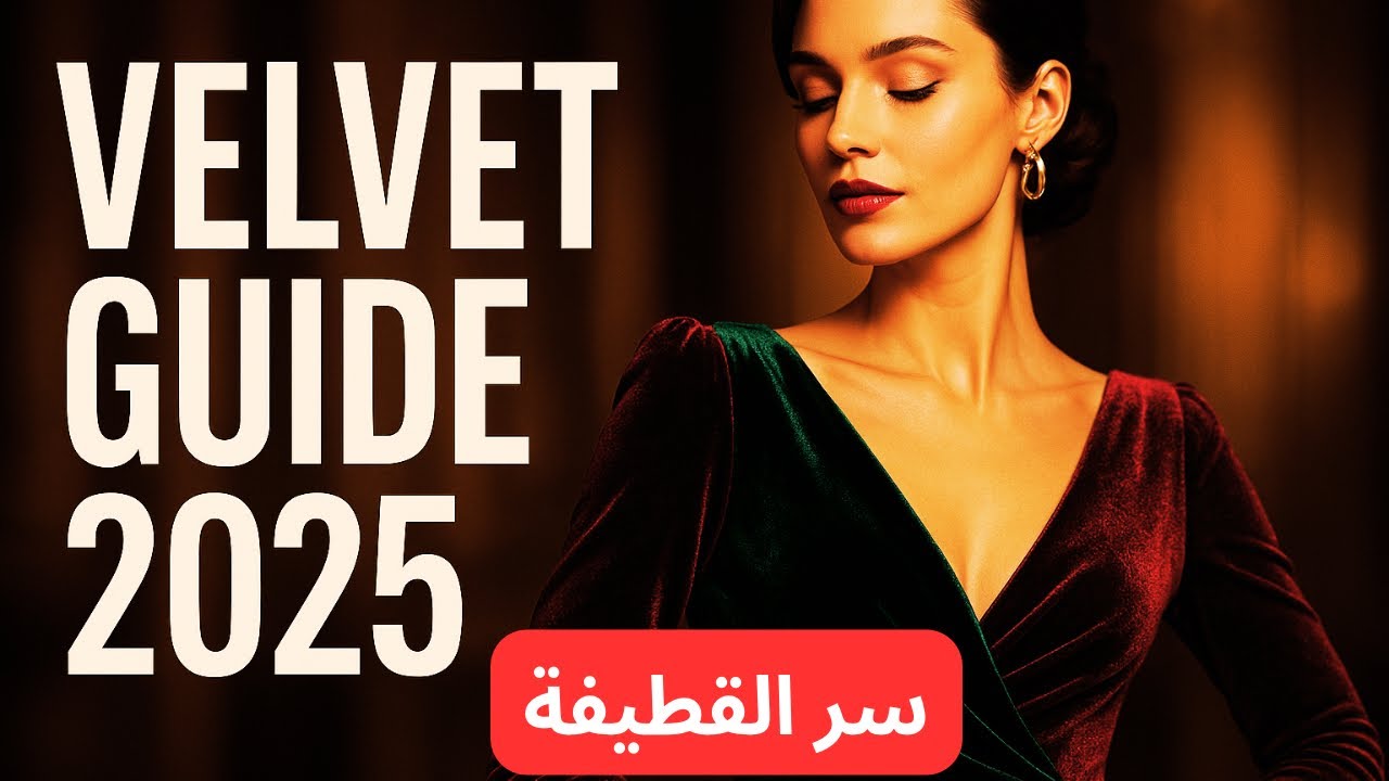 Velvet Dresses ✨فساتين قطيفه للمناسبات نصائح اختيار فستان القطيفة 2025”