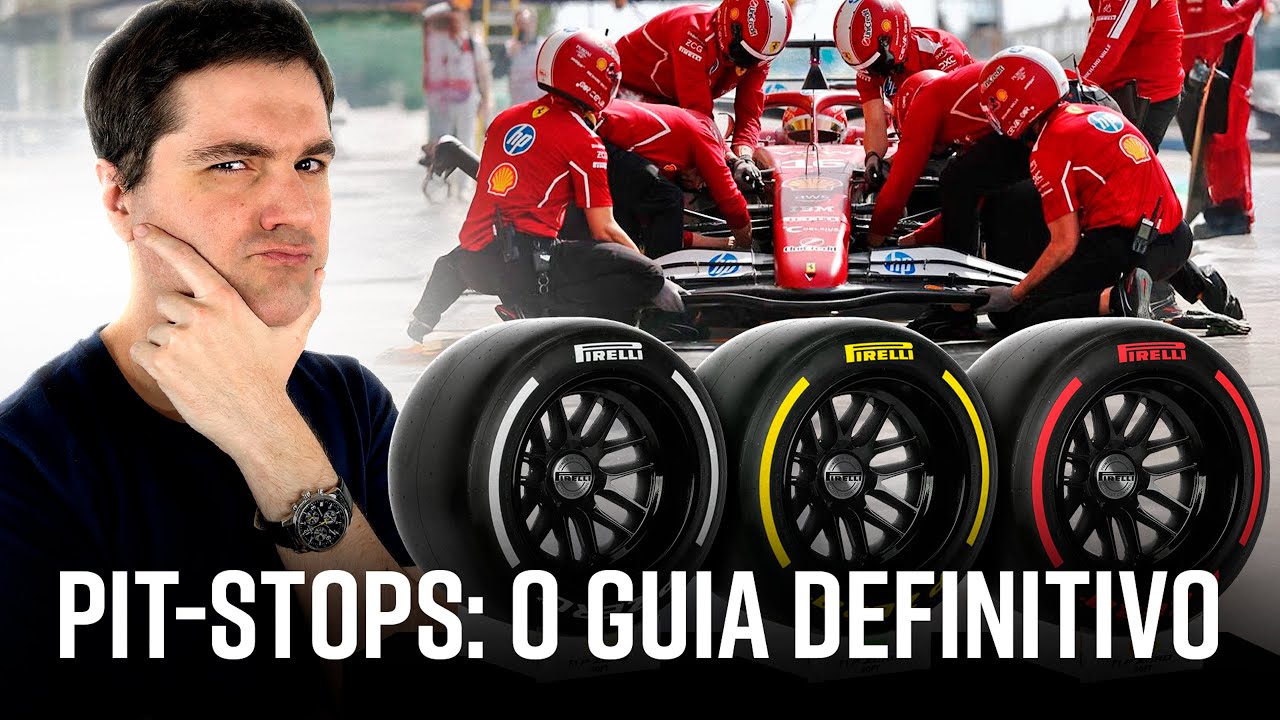Pit-stops na Fórmula 1: O Be-a-bá das estratégias. #f1 #pitstops #pneus