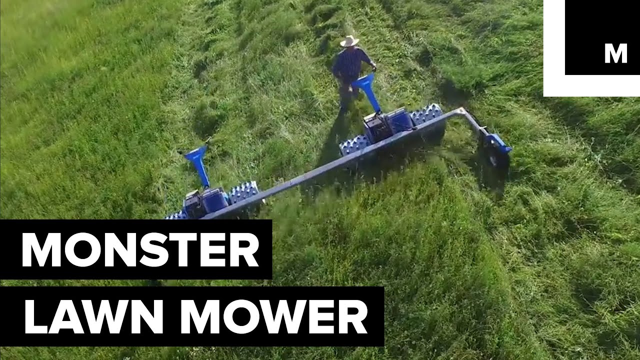 This Monster Mower Can Cut More Grass Than You Can Imagine