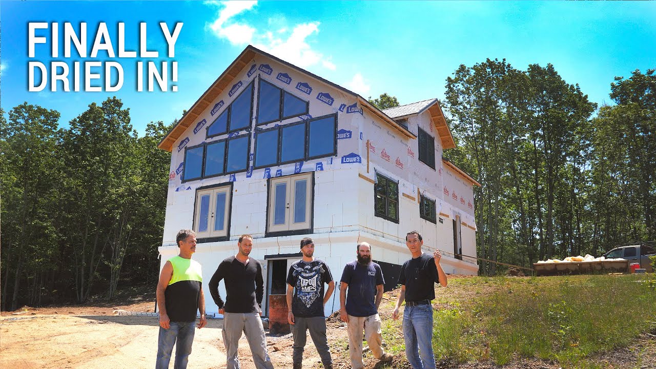 ICF Mountain Homestead: наконец-то высохло!