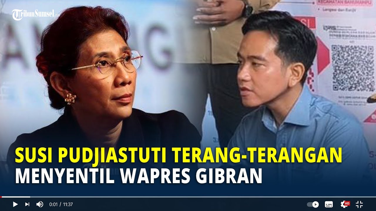 Mantan Menteri KKP Susi Pudjiastuti terang-terangan menyentil Wapres Gibran Rakabuming Raka
