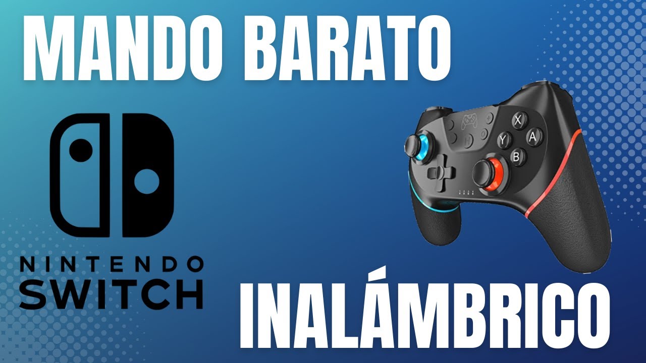 MANDO INALÁMBRICO BARATO PARA NINTENDO SWITCH (2024)