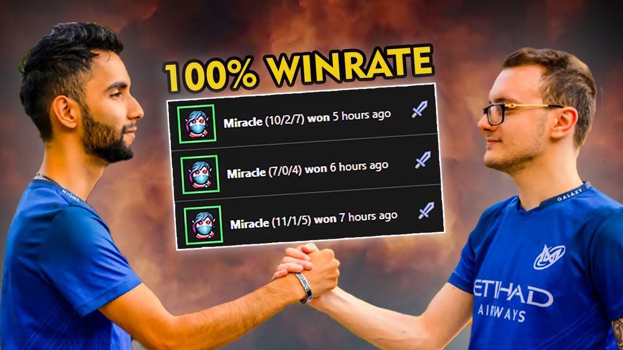 1 Lane WINS the ENTIRE Game?! Miracle- & Suma1L Show How