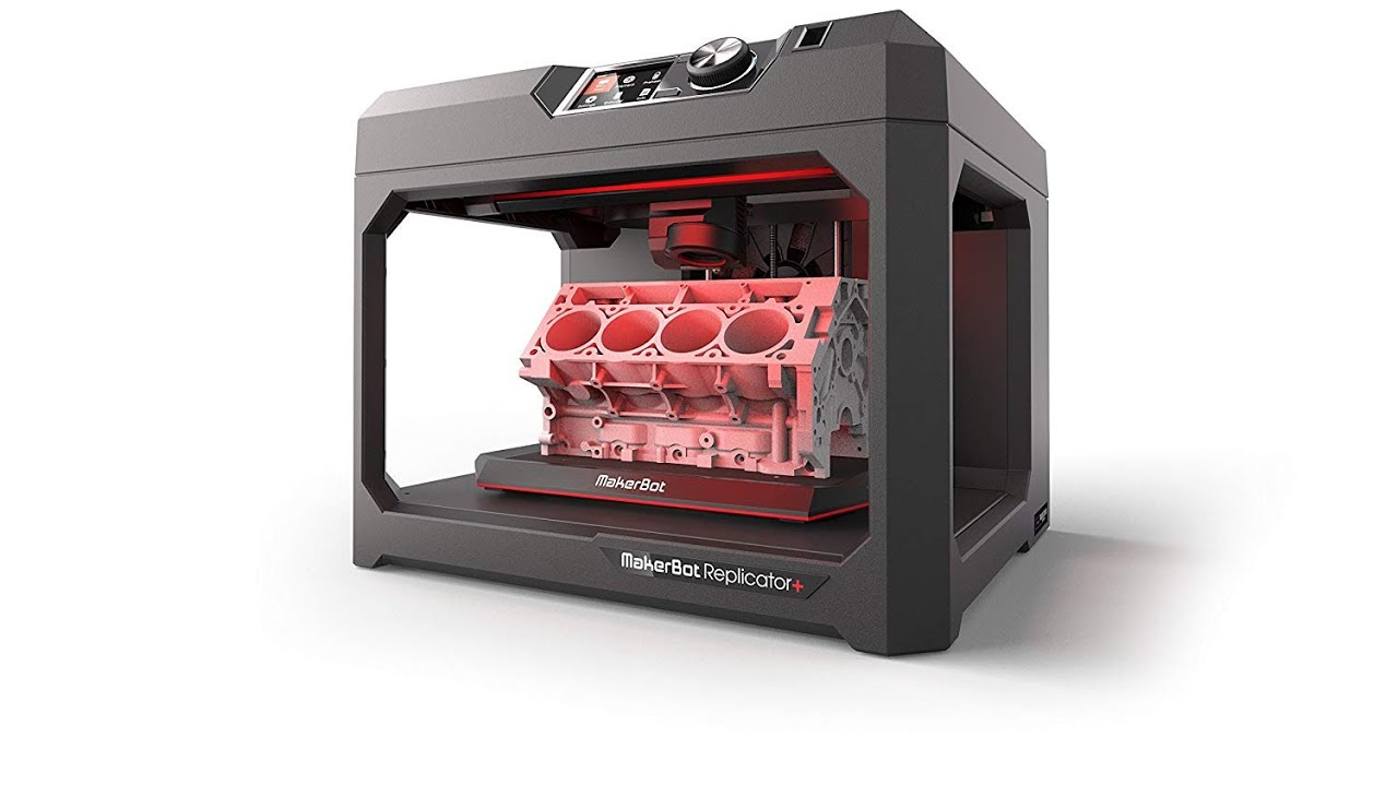 MakerBot Replicator+ Award Winning 3D Printer, with swappable Smart Extruder+