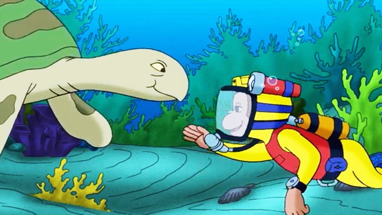 Curious George 🐵Curious George, Sea Monkey 🐵Kids Cartoon 🐵 Kids Movies 🐵Videos for Kids