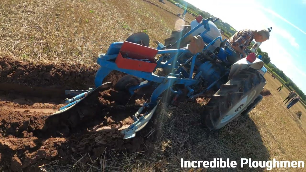 1974 Ford 3000 2.9 Litre 3-Cyl Diesel Tractor (47 HP) with Ransomes Plough