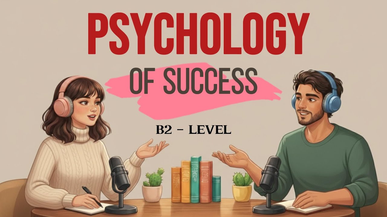English Podcast for Easy English Conversation | Psychology of Success-Advanced Guide | B2 Level