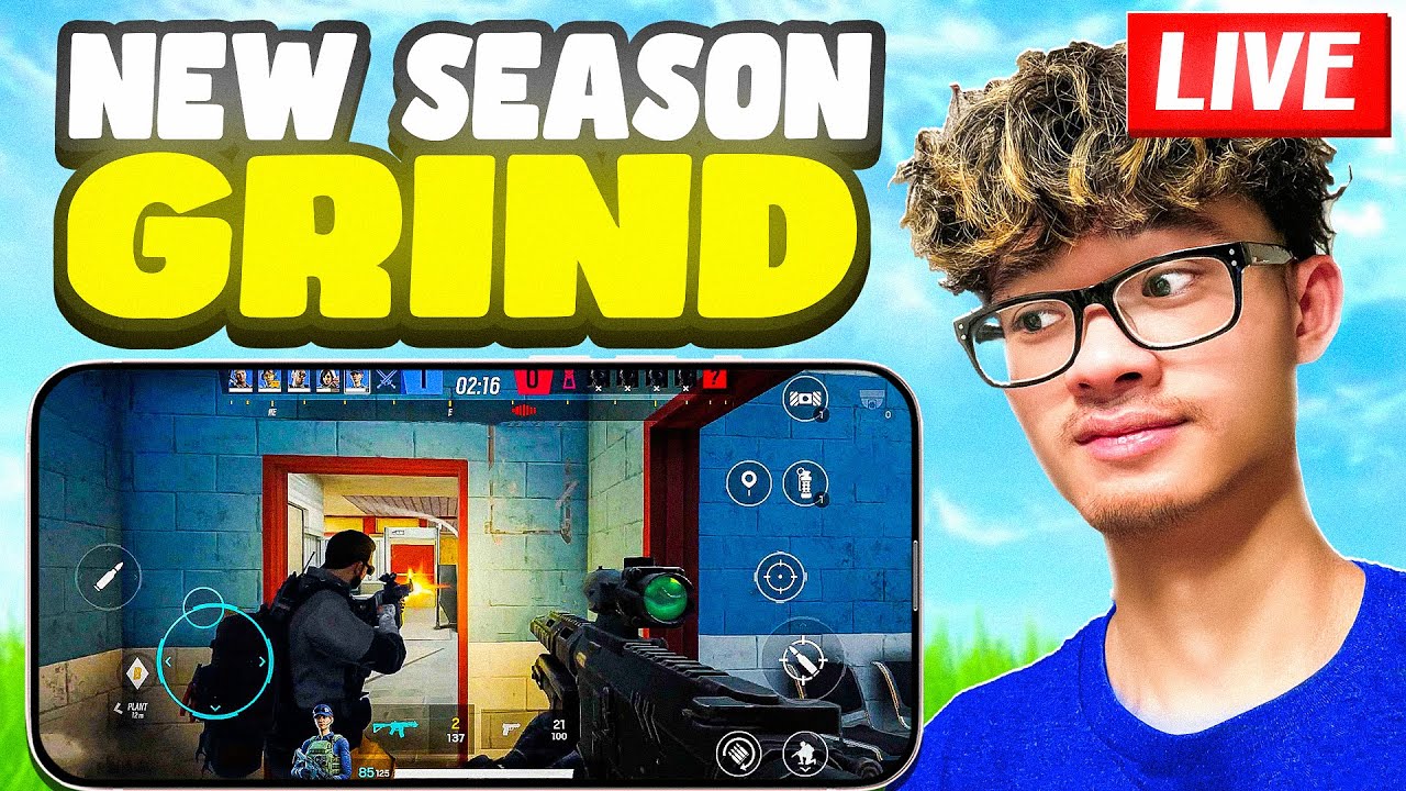 R6M NEW SEASON RANK GRIND! New Map Villa & Maestro & More! | Rainbow Six Mobile Live