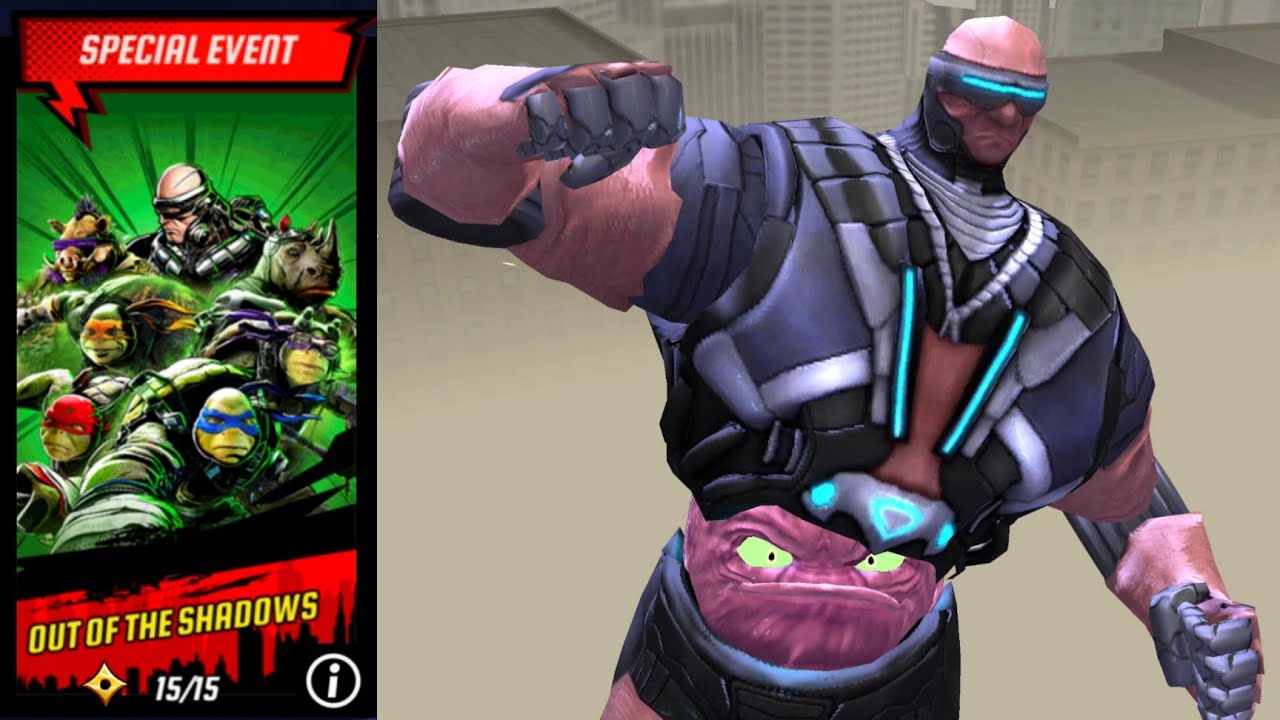 Teenage Mutant Ninja Turtles Legends Special Event - Out Of Shadows Walkthrough