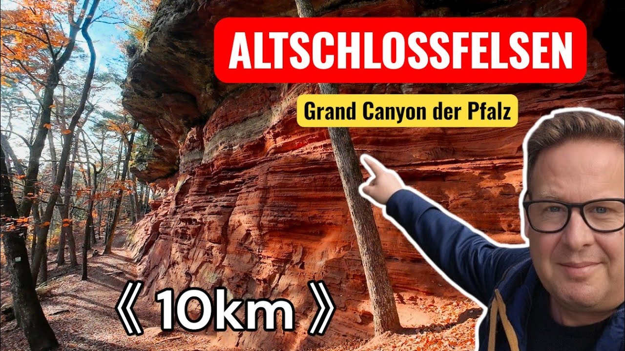 Pfälzerwald | Abenteuer Altschlosspfad 🌅 #Altschlossfelsen 