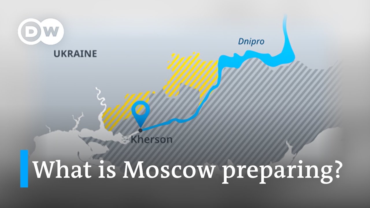 Russia announces troop withdrawal from key city of Kherson | Ukraine latest