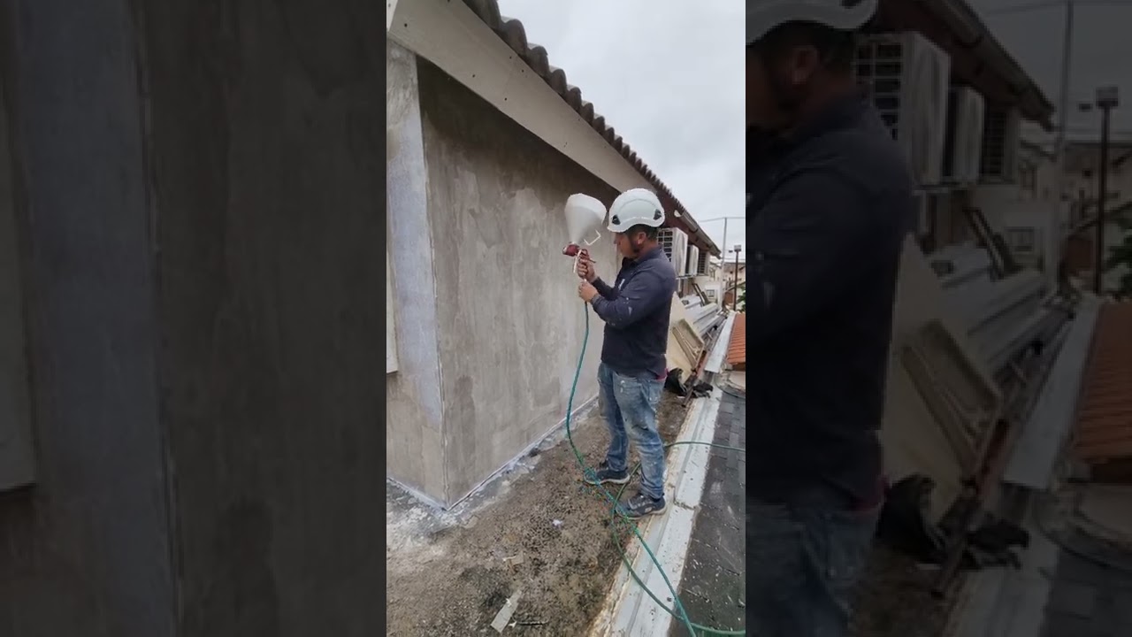 como aplicar textura con pistola 