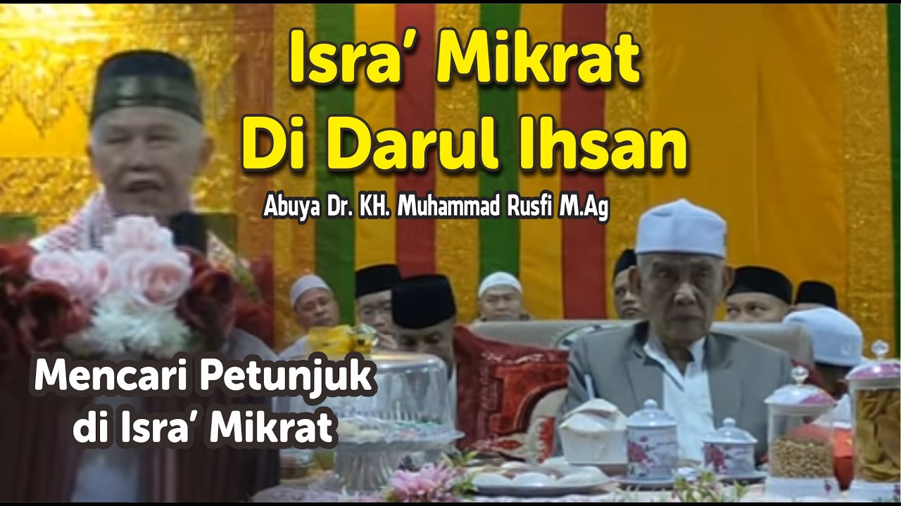 Mencari Petunjuk pada Isra Mi'raj #tauhid #tasawuf