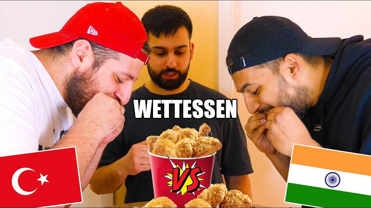 CHICKEN WINGS Wettessen - Inder VS. Türke