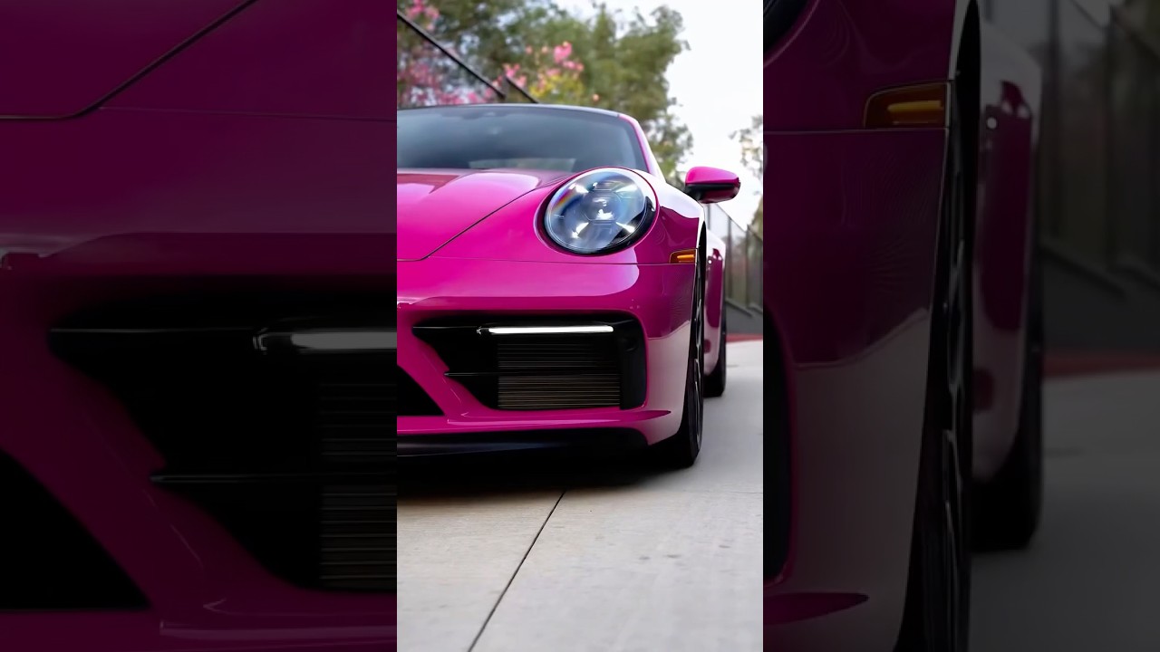 Porsche 911 Carrera 4 GTS 💖 Ruby Star Neo #Porsche911 #Carrera4GTS