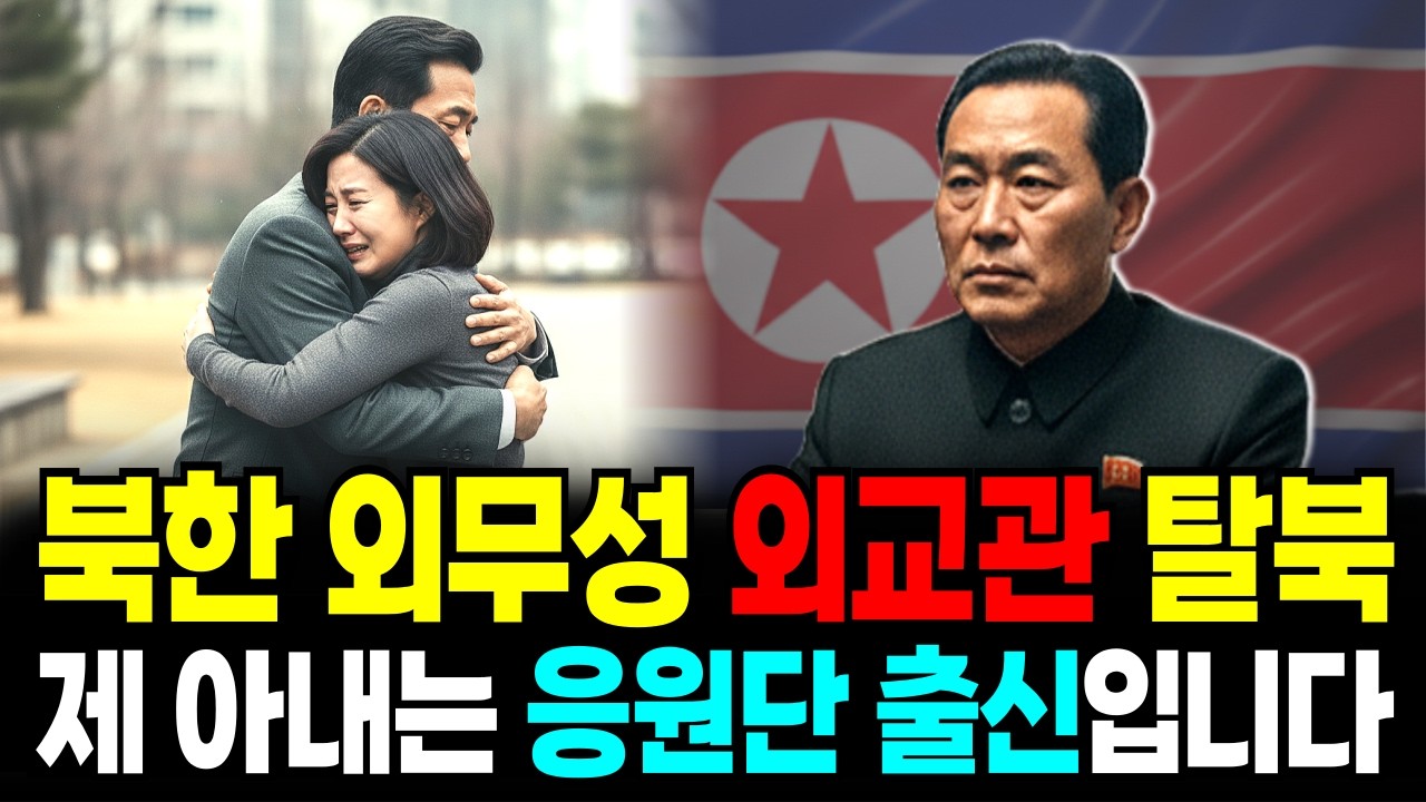 북한 외교관 탈북, '화면 속에서 환하게 웃던 그 응원단' l 탈북스토리I북한이야기l탈북사연I오디오북
