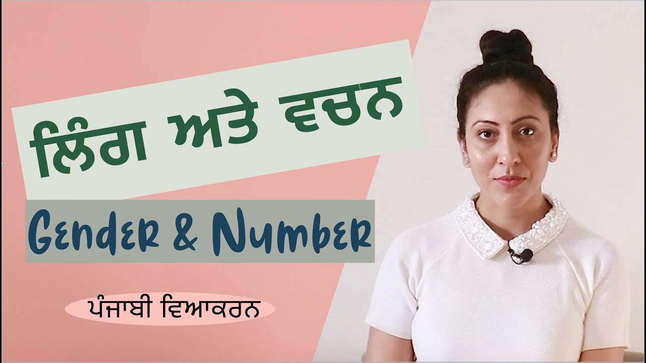 ਪੰਜਾਬੀ ਬੋਲੀ ਵਿੱਚ ਲਿੰਗ/ਵਚਨ ਤੇ ਇਹਨਾਂ ਵਿੱਚ ਬਦਲਾਅ ਦੇ ਨਿਯਮ II Gender & Number (ling/vachan) in Punjabi