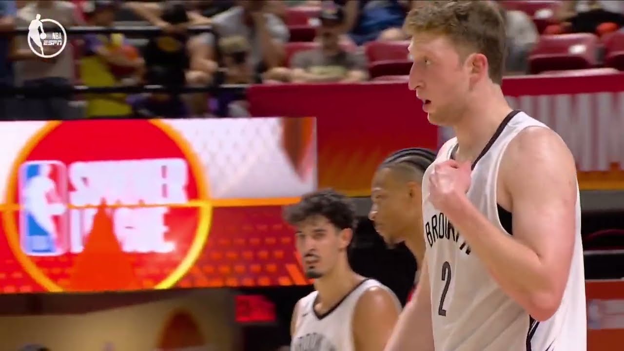 Danny Wolf full highlights vs. Hawks - 20 Points, 5 Rebounds, 1 Assist, 1 Steal - Summer League