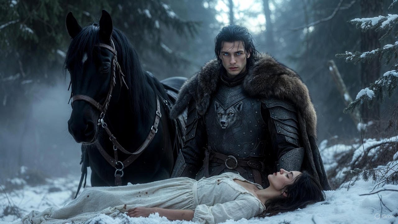O Rei Alfa rejeitado encontrou a noiva de seu inimigo morrendo na neve — e fez uma escolha absurda.