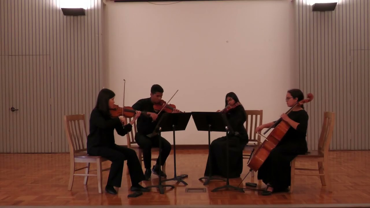Florence Price String Quartet No. 2 | Chamber Academy | Palo Alto Chamber Orchestra